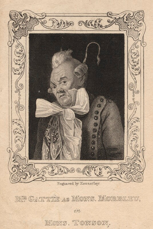 Henry gatti as monsieur marbleu in moncrieff's 'monsieur tonson' npg d8589