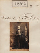 C.S. Fowler NPG Ax62018