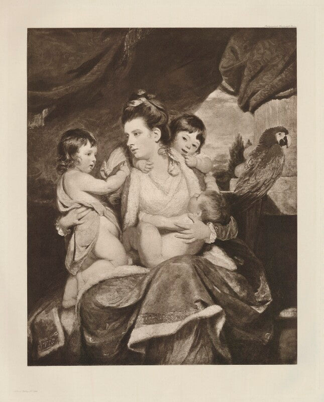 Cornelia and her children npg d33696