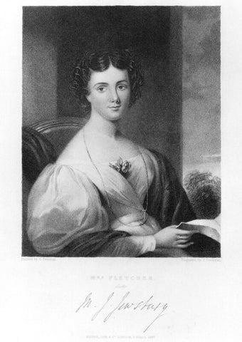 Maria Jane Jewsbury (Mrs Fletcher) NPG D9094