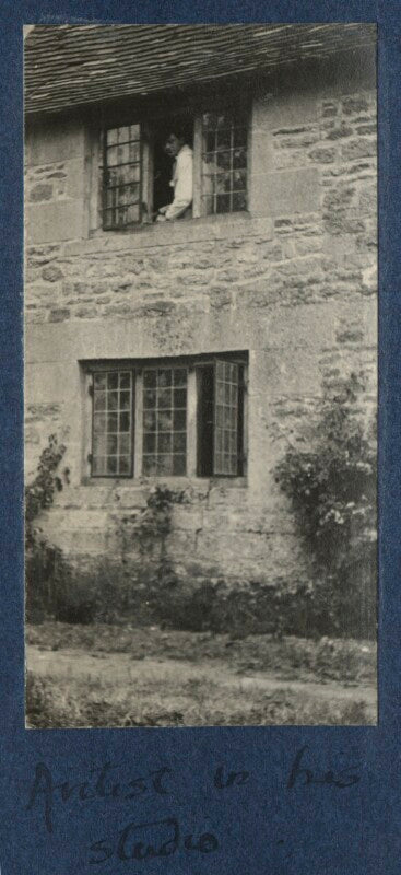 'artist in his studio' (mark gertler) npg ax141236