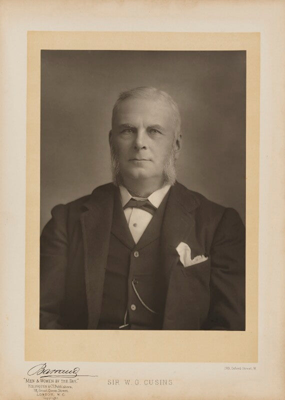 Sir william george cusins npg ax27662