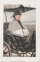 Queen Victoria ('"Her Majesty the Queen Empress 'A Cimiez. Promenade matinale.'") NPG D44860