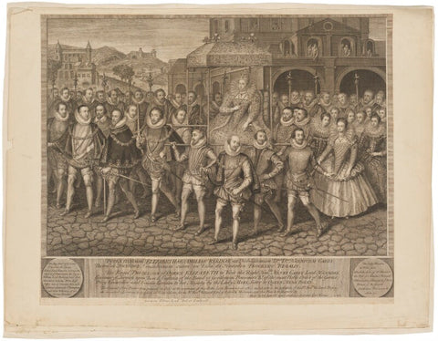 The Procession Picture of Elizabeth I NPG D31831