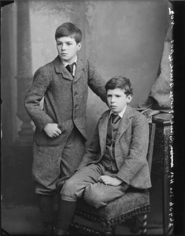 Robert bruce, master of burleigh; george john gordon bruce, 7th baron balfour of burleigh npg x7167