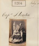 Captain Shesston; Mrs Shesston NPG Ax58023