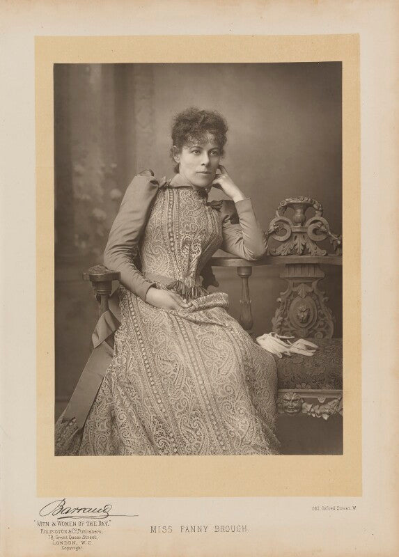 Fanny whiteside brough (mrs richard smith boleyn) npg ax27637