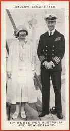 'En Route for Australia and New Zealand' (Queen Elizabeth, the Queen Mother; King George VI) NPG D47286