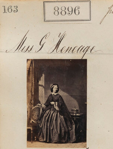 Miss G. Heneage NPG Ax58719