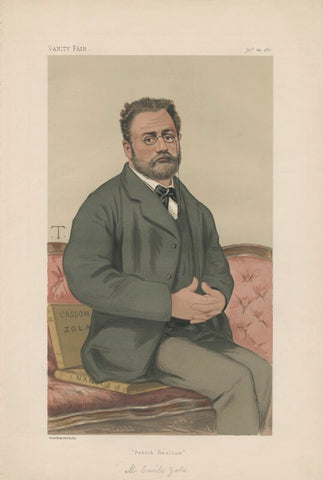 &Eacute;mile Zola ('Men of the Day. No. 215.') NPG D43942