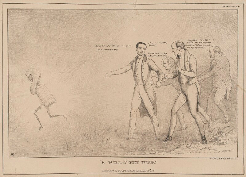 'a will o'the wisp.' npg d41085