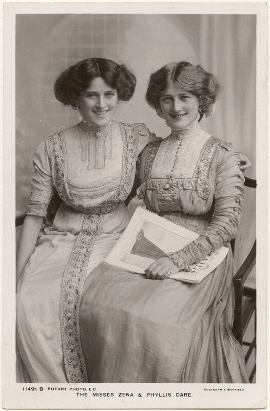 Zena dare and phyllis dare npg x201043