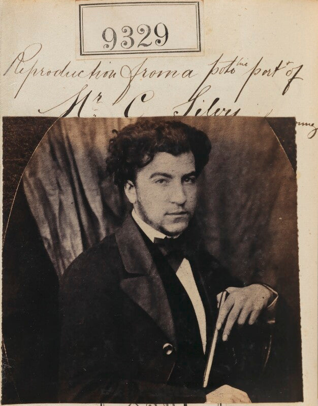 'reproduction from a photographic portrait of mr. c. silvy' npg ax59139