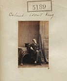 Colonel Edward King NPG Ax55192