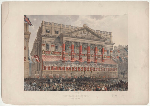 'The Mansion House, March 7th 1863' (including King Edward VII; Queen Alexandra) NPG D33987