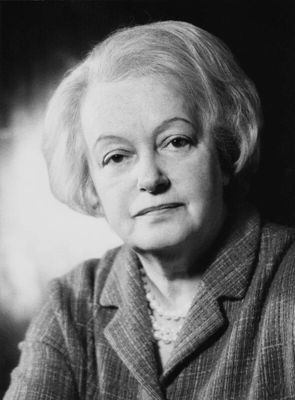 (anna) dora gaitskell (née creditor), baroness gaitskell npg x165372