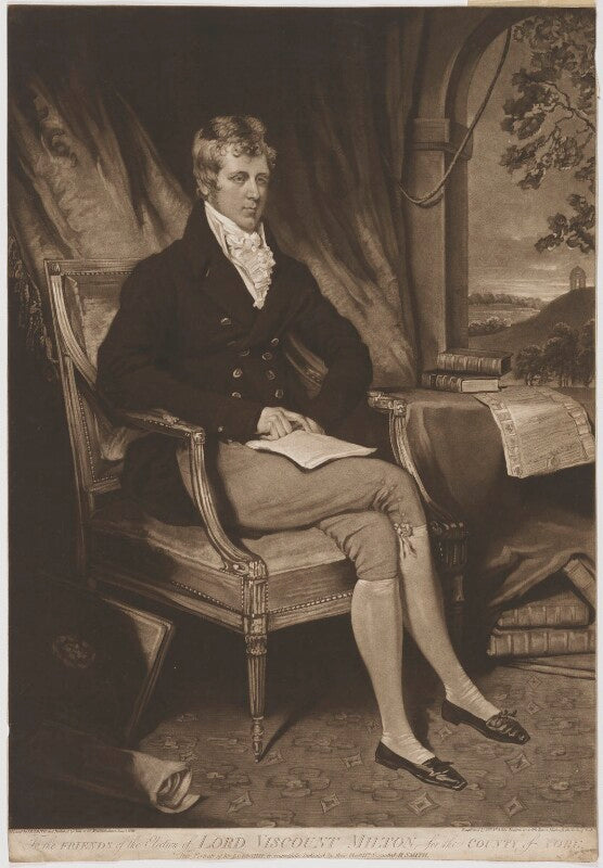 Charles william wentworth fitzwilliam, 3rd earl fitzwilliam npg d35504