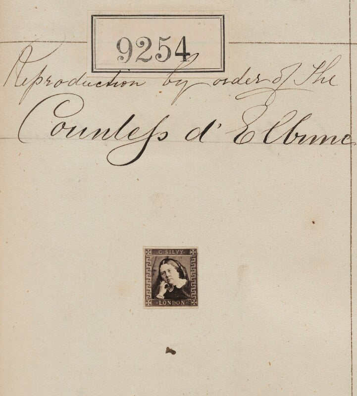 'reproduction by order of countess d'elbune' npg ax59077