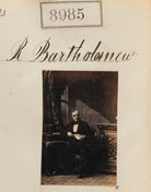 R. Bartholomew NPG Ax58808