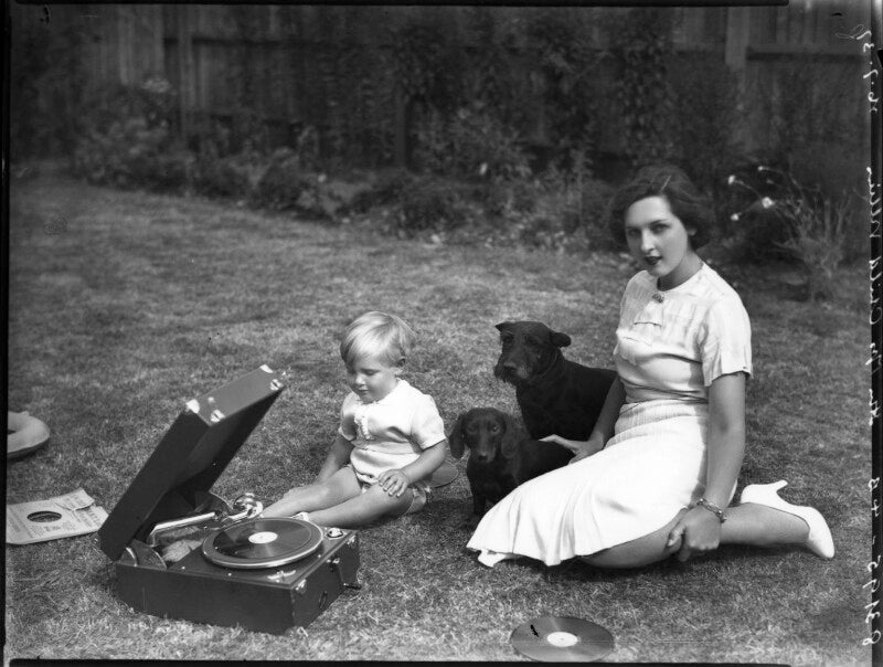 (edward) john mansel hugh frampton child villiers; mary barbara child villiers (née frampton) npg x153122