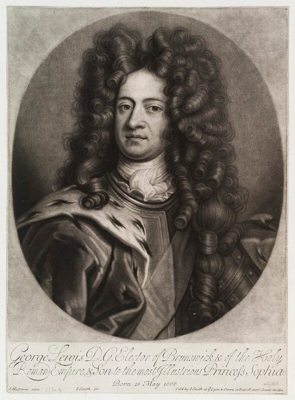 King george i when elector of hanover npg d19903