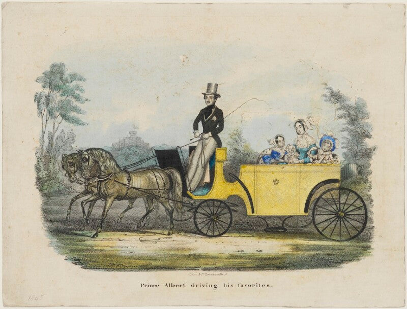 Prince albert driving his favorites npg d20926