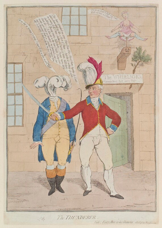 'the thunderer' (king george iv; sir banastre tarleton, bt) npg d12981