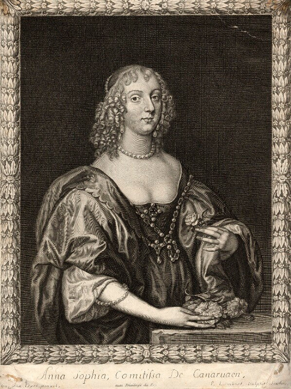 Anne sophia dormer (née herbert), countess of carnarvon npg d10914