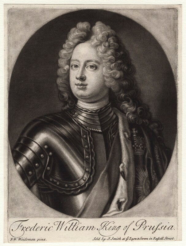 Frederick william i, king of prussia npg d13202