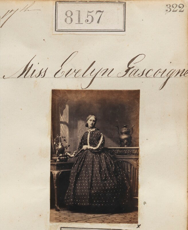 Evelyn henrietta (née gascoigne), lady nugent npg ax57975