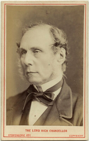 Roundell Palmer, 1st Earl of Selborne NPG Ax28451