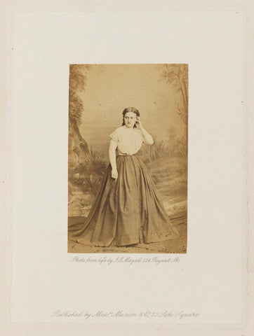 Kate Josephine Bateman as Leah in 'Leah, the Forsaken' NPG Ax27679