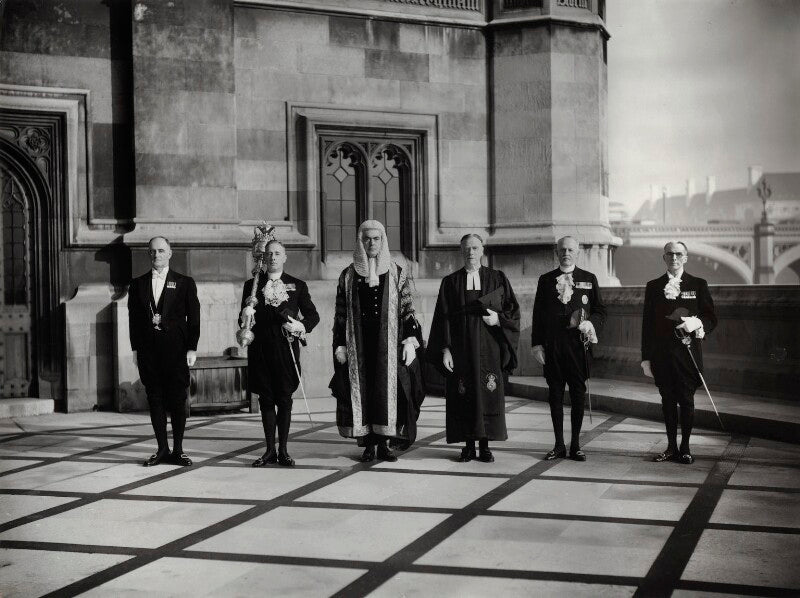 Group including william shepherd morrison, 1st viscount dunrossil npg x91946