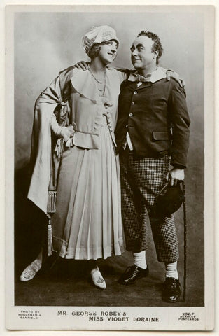 Violet Loraine and George Robey in 'The Bing Boys Are Here' NPG Ax160326
