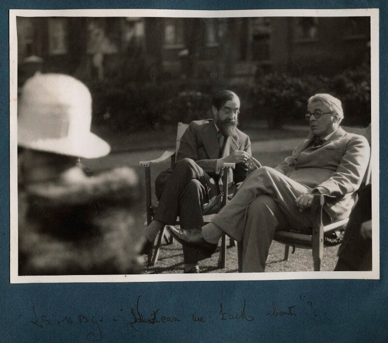 What can we talk about (lytton strachey; w.b. yeats) npg ax143304