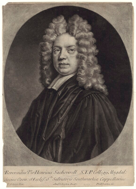 Henry sacheverell npg d31483