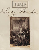Lady Beecher NPG Ax63175