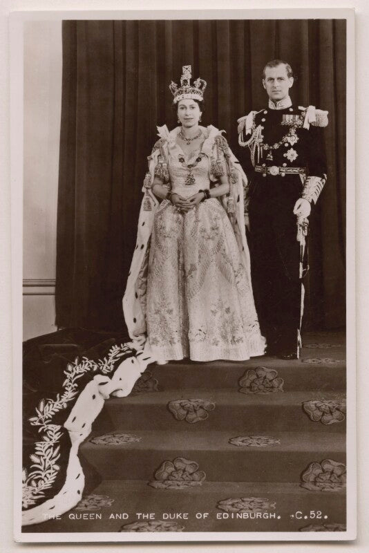 Queen Elizabeth II; Prince Philip, Duke of Edinburgh NPG x138028