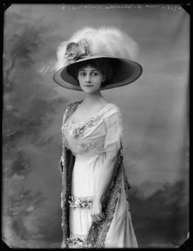 Edith laura lawson johnston (née st john), lady luke npg x104034