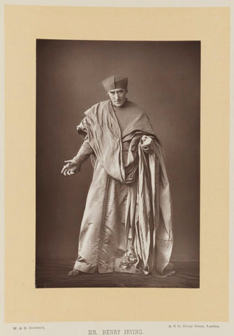 Sir Henry Irving as Cardinal Wolsey in 'Henry VIII' NPG Ax16147