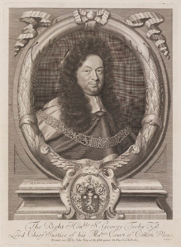 Sir george treby npg 638