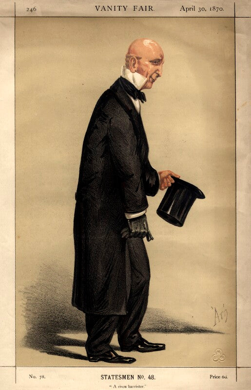 John duke coleridge, 1st baron coleridge npg d8716