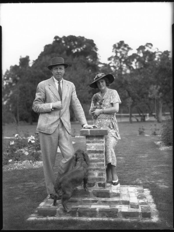 Archibald joseph ('a.j.') cronin; agnes mary cronin (née gibson) npg x30882