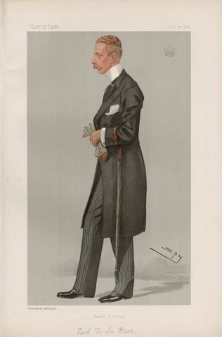 Gilbert George Reginald Sackville, 8th Earl De La Warr ('Statesmen. No. 673.') NPG D44808