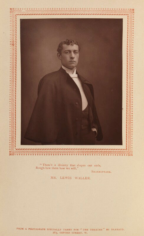 Lewis waller (william waller lewis) npg ax9292