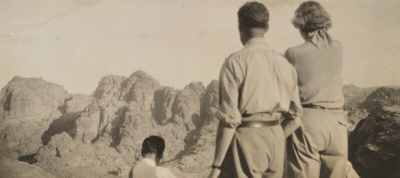 Walter edward guinness, 1st baron moyne of bury st edmunds; frederick gerard peake; clementine ogilvy spencer churchill (née hozier), baroness spencer churchill npg ax183277