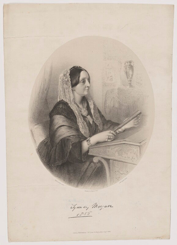 Sydney morgan (née owenson), lady morgan npg d39028