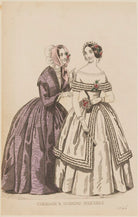 'Carriage and evening dresses', March 1845 NPG D47958