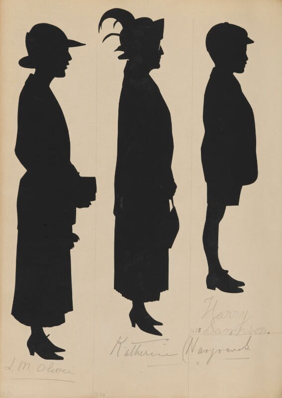 Tourists on the west pier, brighton (l.m. oliver; katherine nangraves?; harry sampson) npg d46513