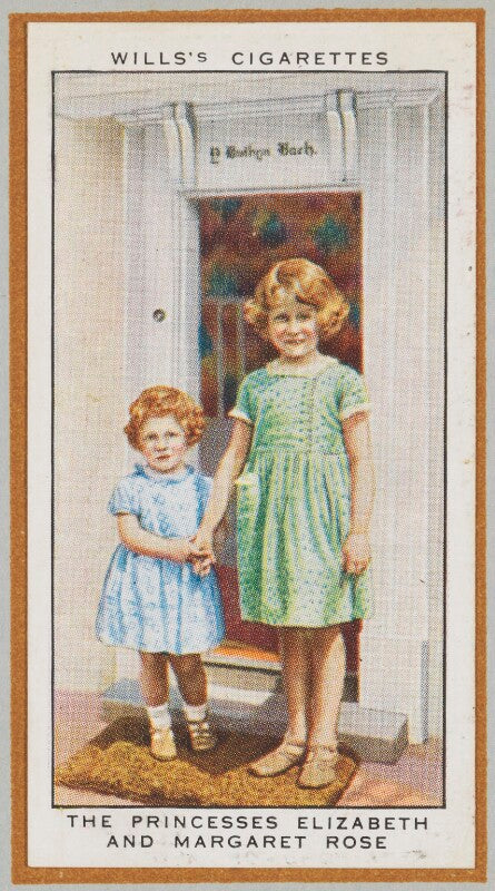 'the princesses elizabeth and margaret rose' (princess margaret; queen elizabeth ii) npg d47250